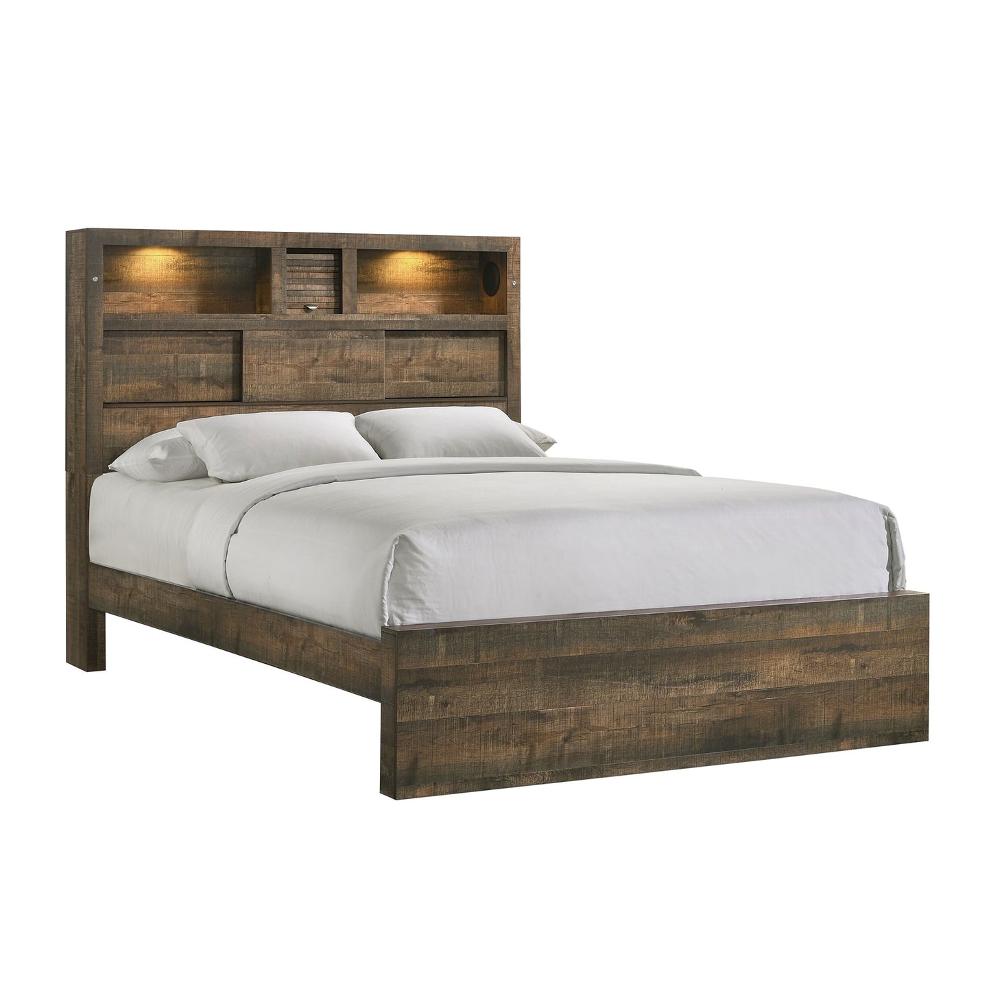Picket House Furnishings - Beckett King Bookcase 3PC Bedroom Set - BY520KBNS2 view 2