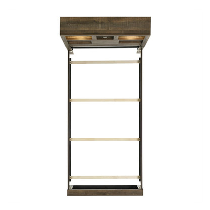 Picket House Furnishings - Beckett Twin Bookcase Panel 3PC Bedroom Set with Bluetooth - BY520TB3PC veiw 8