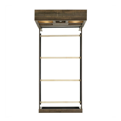 Picket House Furnishings - Beckett Twin Bookcase Panel Bed with Bluetooth - BY520TB veiw 5