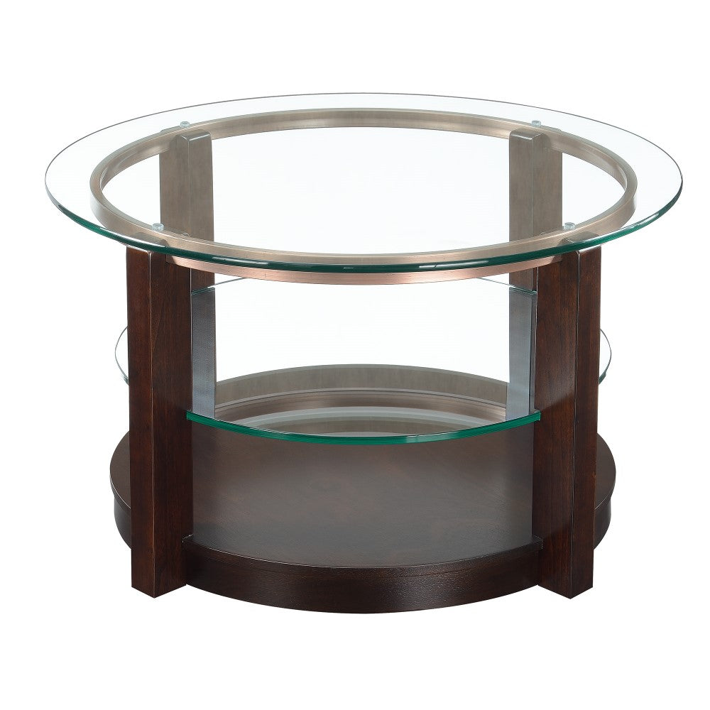 Picket House Furnishings - Benton 2Pc Occasional Table Set Coffee Table And End Table in Espresso - CEL1002PC veiw 3