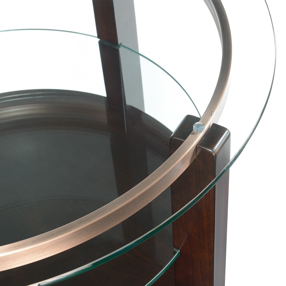 Picket House Furnishings - Benton 3Pc Occasional Table Set Coffee Table And Two End Tables in Espresso - CEL1003PC veiw 7