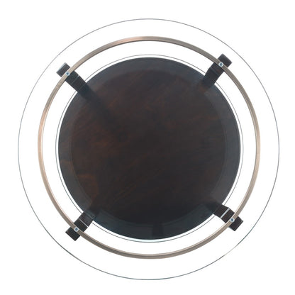Picket House Furnishings - Benton Coffee Table in Espresso - CEL100CTE veiw 5