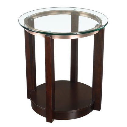 Picket House Furnishings - Benton End Table in Espresso - CEL100ETE veiw 1