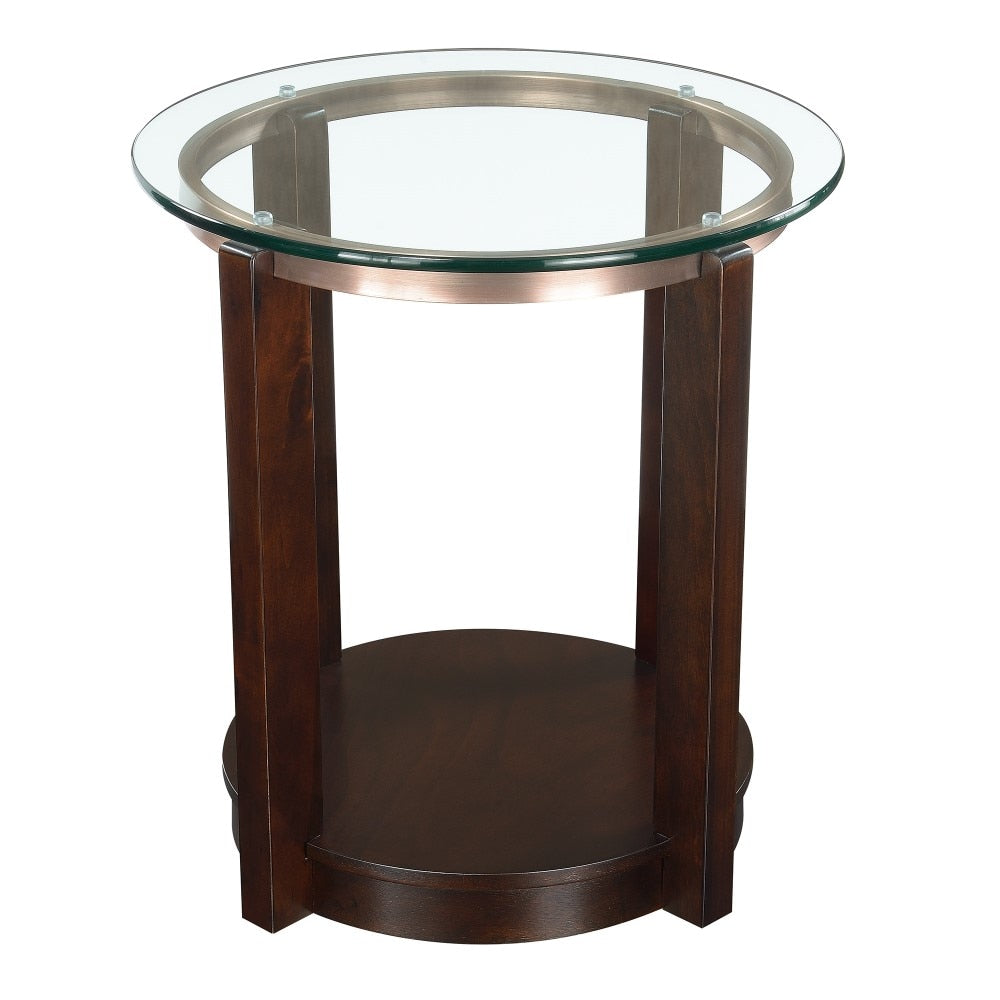 Picket House Furnishings - Benton End Table in Espresso - CEL100ETE veiw 2