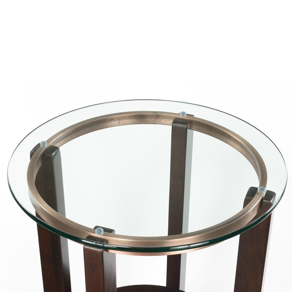 Picket House Furnishings - Benton End Table in Espresso - CEL100ETE veiw 5