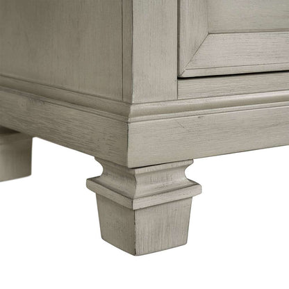 Picket House Furnishings - Bloomfield Dresser and Mirror Set in Medium Brown and Washed Stone - B-9890-7-DRMR veiw 3
