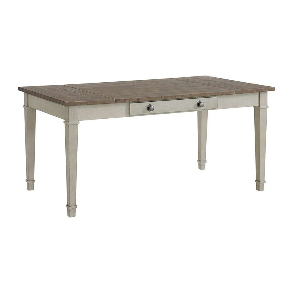 Picket House Furnishings - Bloomfield Rectangular Dining Table in Medium Brown and Washed Stone - D-9890-7-DT veiw 1