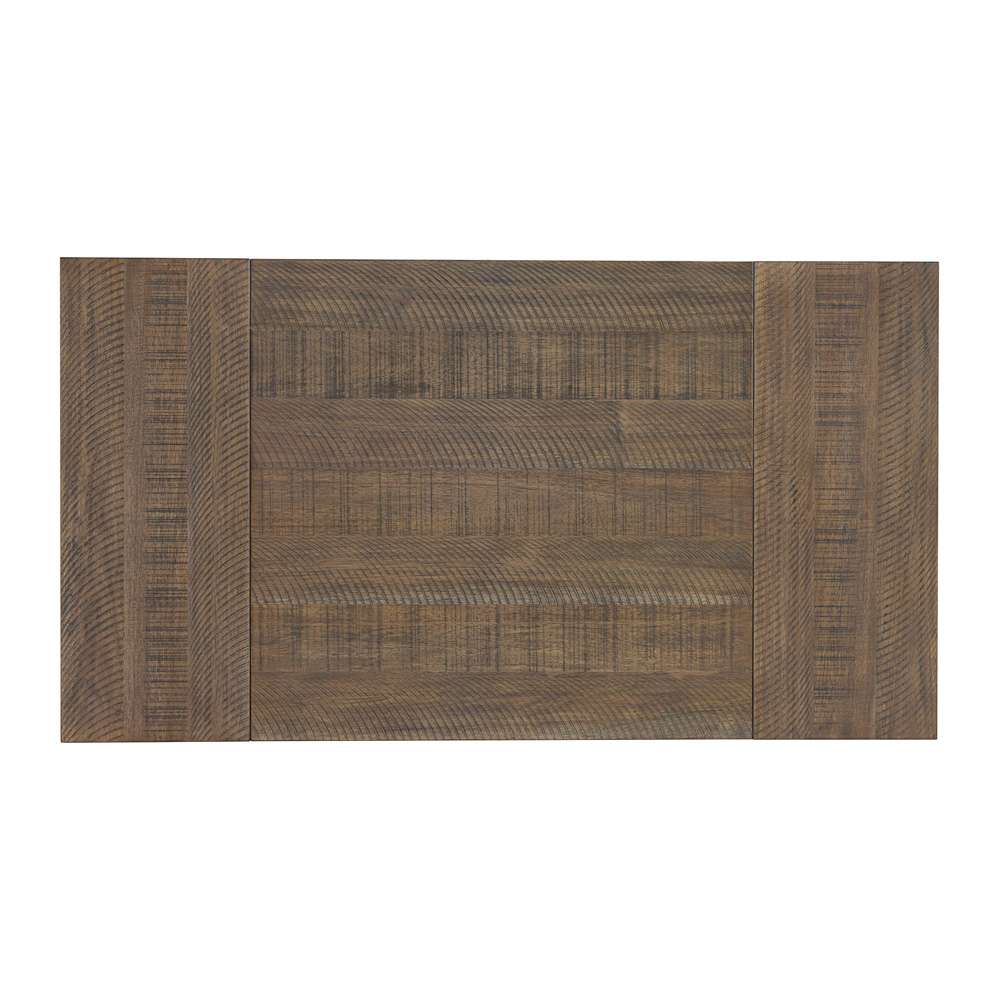 Picket House Furnishings - Bloomfield Rectangular Dining Table in Medium Brown and Washed Stone - D-9890-7-DT veiw 4