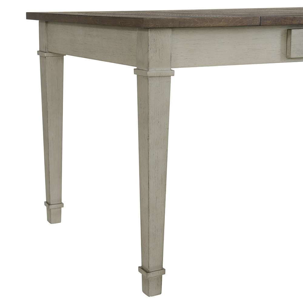 Picket House Furnishings - Bloomfield Rectangular Dining Table in Medium Brown and Washed Stone - D-9890-7-DT veiw 5
