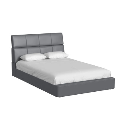 Picket House Furnishings - Booker Full Bed in Grey PU - UB-12820-3-FBB veiw 1