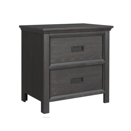 Picket House Furnishings - Brooklyn Kids 2-Drawer Nightstand with USB in Charcoal - Y-15760-8-NS veiw 1