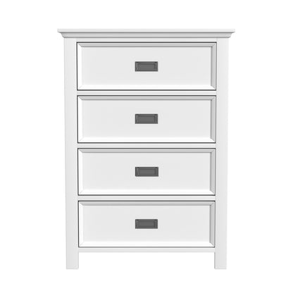 Picket House Furnishings - Brooklyn Kids 4-Drawer Chest in White - Y-15760-7-CH veiw 2