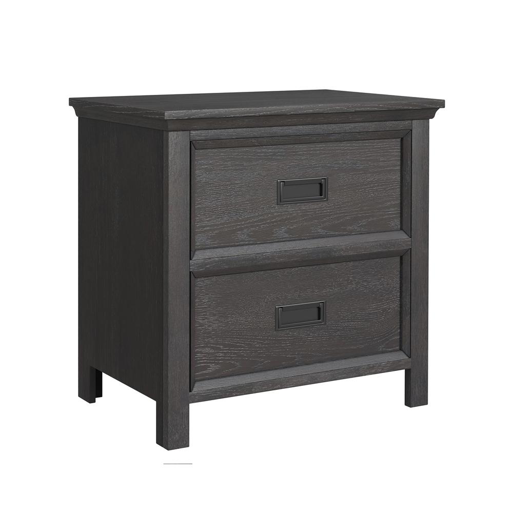 Picket House Furnishings - Brooklyn Kids Full Bookcase 3PC Bedroom Set in Charcoal - Y-15760-8-FB-3PC veiw 3