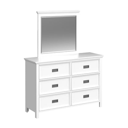 Picket House Furnishings - Brooklyn Kids Full Bookcase 5PC Bedroom Set in White - Y-15760-7-FB-5PC veiw 2