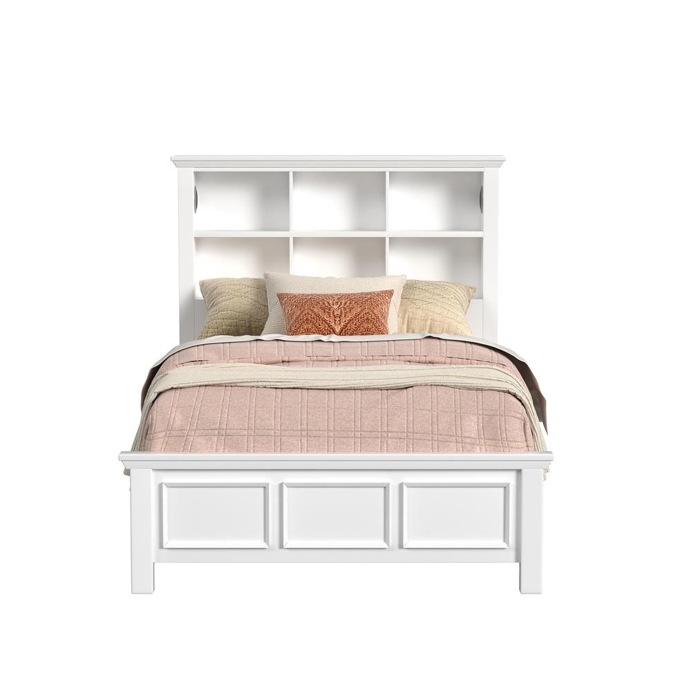 Picket House Furnishings - Brooklyn Kids Full Bookcase Bed in White - Y-15760-7-FB veiw 2