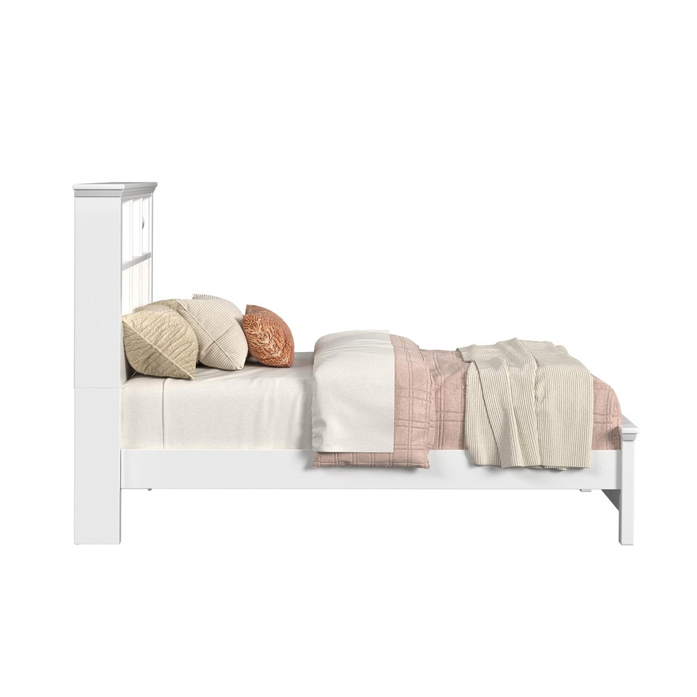 Picket House Furnishings - Brooklyn Kids Full Bookcase Bed in White - Y-15760-7-FB veiw 3