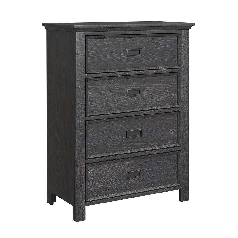Picket House Furnishings - Brooklyn Kids Twin Bookcase 3PC Bedroom Set in Charcoal - Y-15760-8-TB-3PC veiw 2