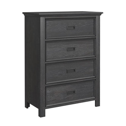 Picket House Furnishings - Brooklyn Kids Twin Bookcase 3PC Bedroom Set in Charcoal - Y-15760-8-TB-3PC veiw 2