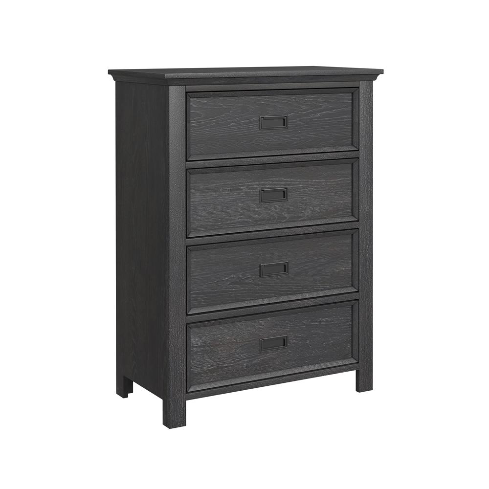 Picket House Furnishings - Brooklyn Kids Twin Bookcase 5PC Bedroom Set in Charcoal - Y-15760-8-TB-5PC veiw 3