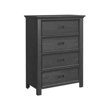 Picket House Furnishings - Brooklyn Kids Twin Bookcase 5PC Bedroom Set in Charcoal - Y-15760-8-TB-5PC veiw 3