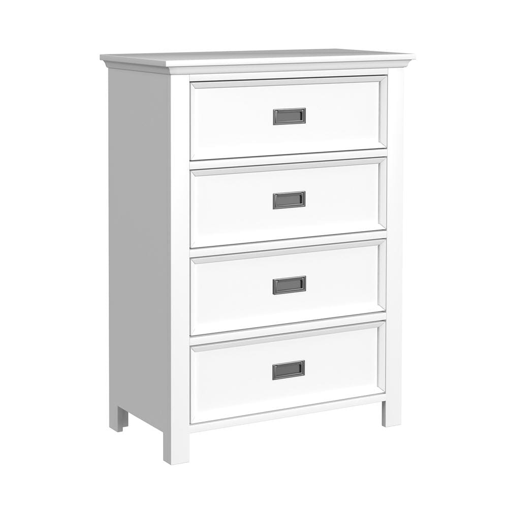 Picket House Furnishings - Brooklyn Kids Twin Bookcase 5PC Bedroom Set in White - Y-15760-7-TB-5PC veiw 3