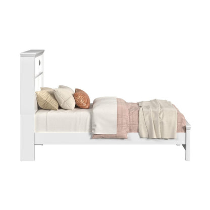 Picket House Furnishings - Brooklyn Kids Twin Bookcase Bed in White - Y-15760-7-TB veiw 3