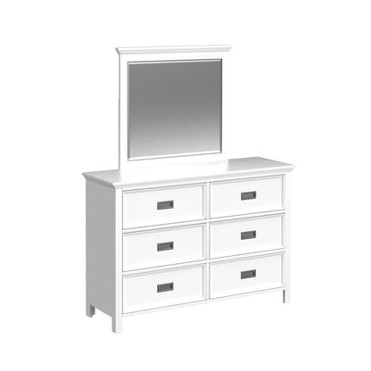 Picket House Furnishings - Brooklyn Kids Twin Loft with Ladder and Desk with Speaker 5PC Bedroom Set in White - Y-15760-7-L1-5PC veiw 3