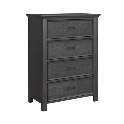 Picket House Furnishings - Brooklyn Kids Twin Loft with Staircase and Desk with Speaker 3PC Bedroom Set in Charcoal - Y-15760-8-L2-3PC veiw 2