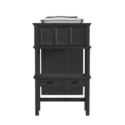 Picket House Furnishings - Brooklyn Kids Twin Loft with Staircase and Desk with Speaker in Charcoal - Y-15760-8-L2 veiw 3
