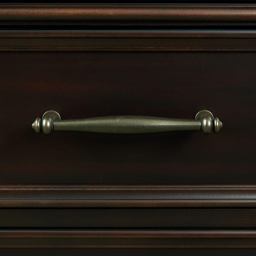 Picket House Furnishings - Brooks 3-Drawer Nightstand with USB Ports in Black - SR800NS veiw 9