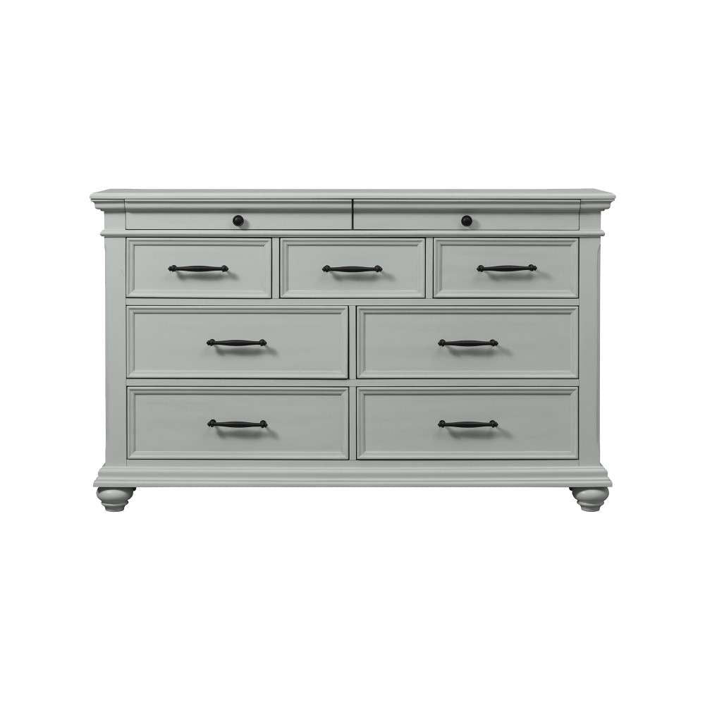 Picket House Furnishings - Brooks 9-Drawer Dresser in Grey - SR300DR veiw 2