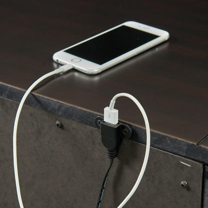 Picket House Furnishings - Brooks King Platform Storage 3PC Bedroom Set in Black - SR850KB3PC veiw 10