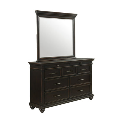 Picket House Furnishings - Brooks King Platform Storage 4PC Bedroom Set in Black - SR850KB4PC veiw 3