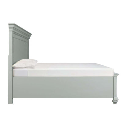 Picket House Furnishings - Brooks King Platform Storage Bed in Grey - SR350KB veiw 3