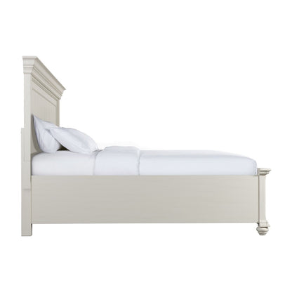 Picket House Furnishings - Brooks King Platform Storage Bed in White - SR650KB veiw 3