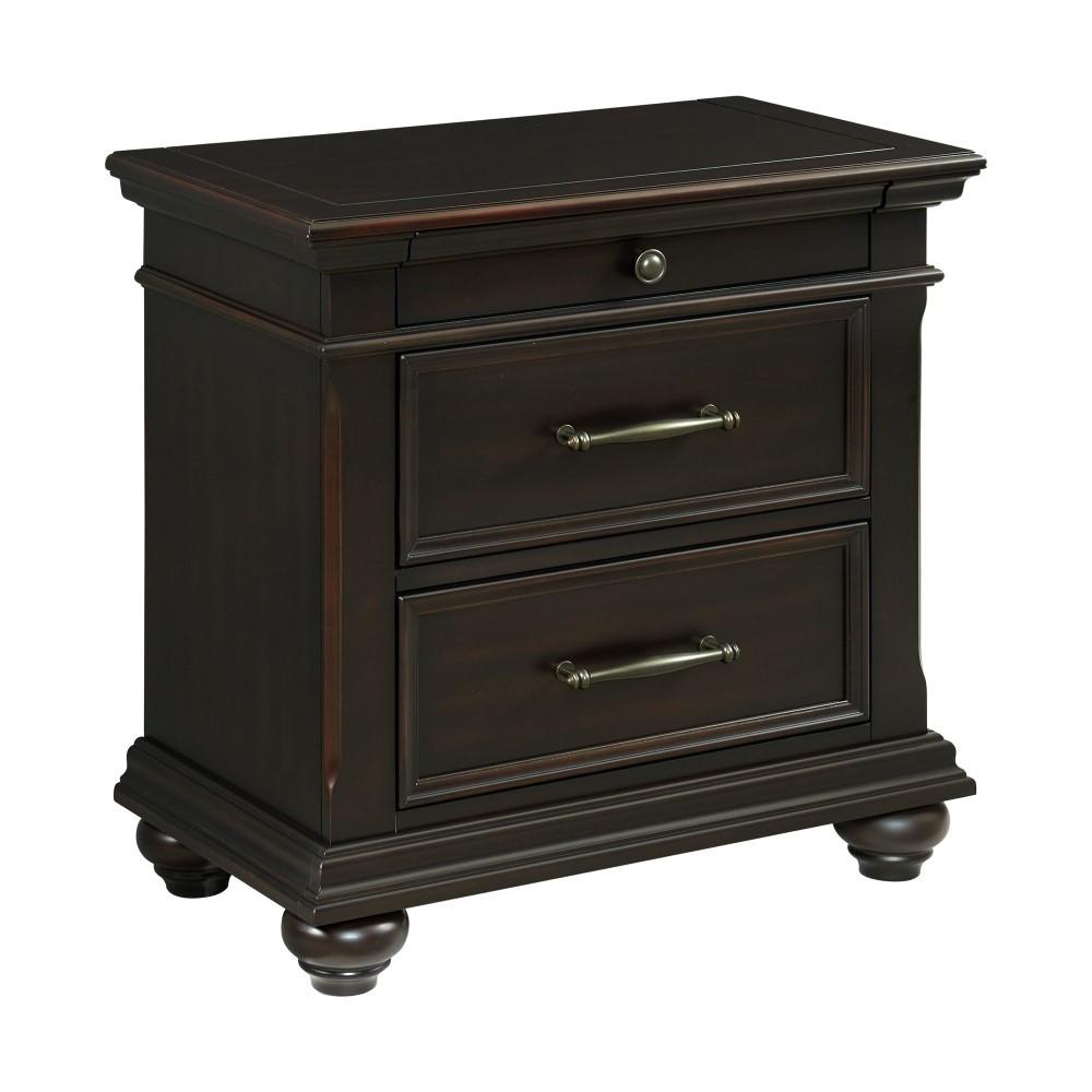 Picket House Furnishings - Brooks Queen Platform Storage 3PC Bedroom Set in Black - SR850QB3PC veiw 4