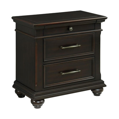 Picket House Furnishings - Brooks Queen Platform Storage 3PC Bedroom Set in Black - SR850QB3PC veiw 4