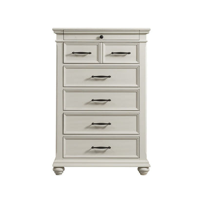 Picket House Furnishings - Brooks Queen Platform Storage 3PC Bedroom Set in White - SR650QB3PC veiw 8