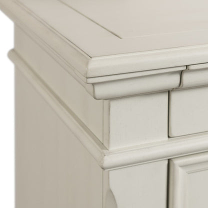 Picket House Furnishings - Brooks Queen Platform Storage 3PC Bedroom Set in White - SR650QB3PC veiw 9