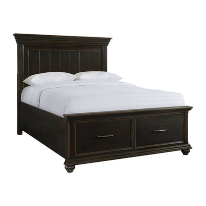 Picket House Furnishings - Brooks Queen Platform Storage 5PC Bedroom Set in Black - SR850QB5PC veiw 2