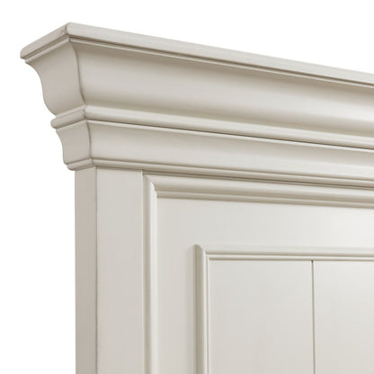 Picket House Furnishings - Brooks Queen Platform Storage 5PC Bedroom Set in White - SR650QB5PC veiw 4