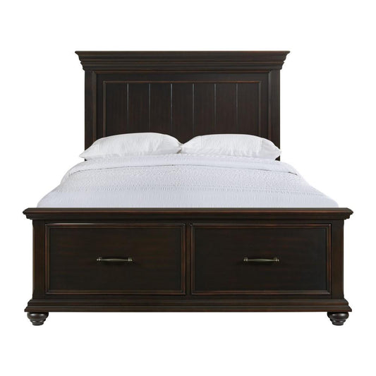Picket House Furnishings - Brooks Queen Platform Storage Bed in Black - SR850QB veiw 2