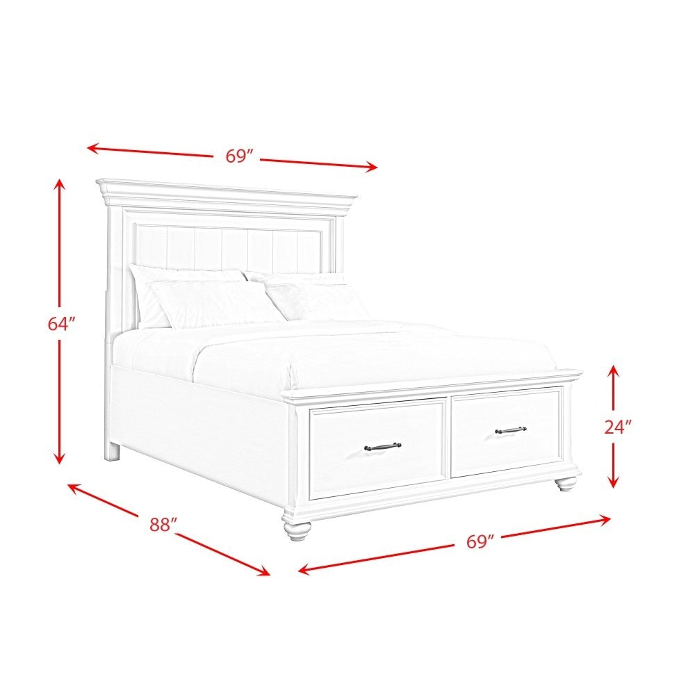 Picket House Furnishings - Brooks Queen Platform Storage Bed in Black - SR850QB veiw 11