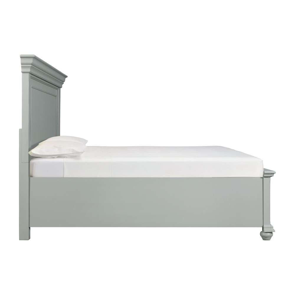 Picket House Furnishings - Brooks Queen Platform Storage Bed in Grey - SR350QB veiw 3