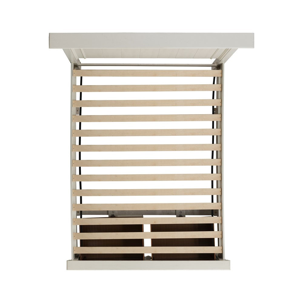 Picket House Furnishings - Brooks Queen Platform Storage Bed in White - SR650QB veiw 4
