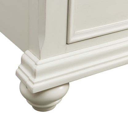 Picket House Furnishings - Brooks Queen Platform Storage Bed in White - SR650QB veiw 7