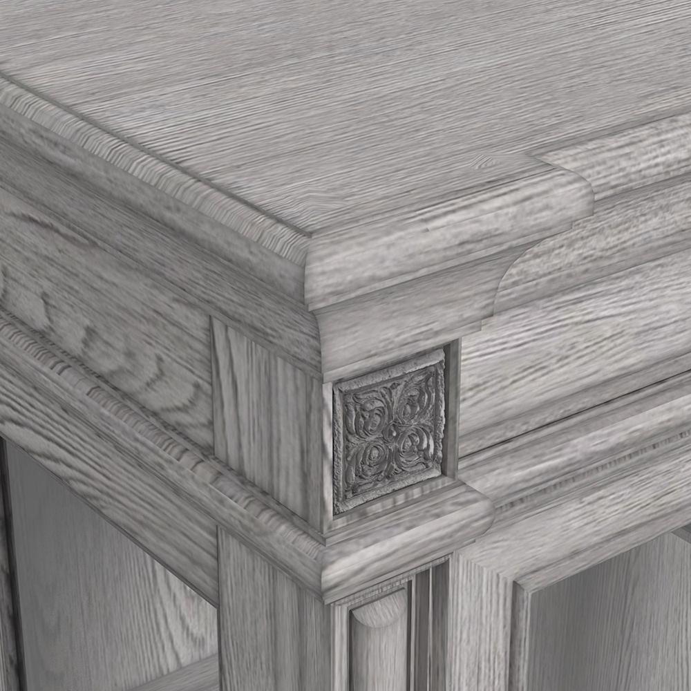 Picket House Furnishings - Brookstone Curio in Aged Grey - D-14210-3-CU veiw 3