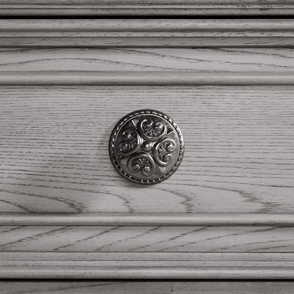 Picket House Furnishings - Brookstone Curio in Aged Grey - D-14210-3-CU veiw 4