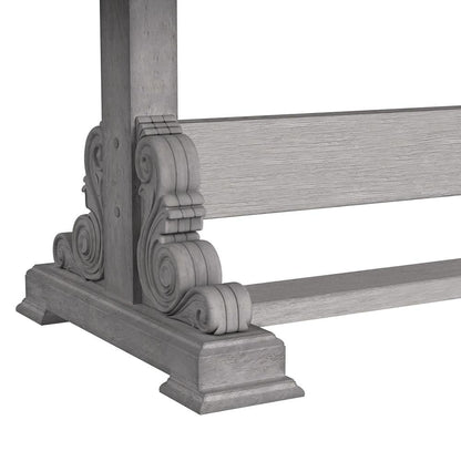 Picket House Furnishings - Brookstone Dining Table with 2x18in Leaves in Aged Grey - D-14210-3-DT veiw 4