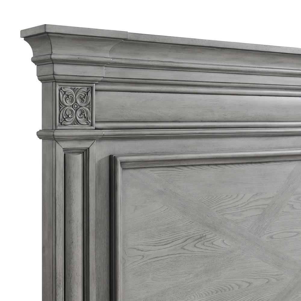 Picket House Furnishings - Brookstone King Panel 3PC Bedroom Set in Aged Grey - B-14210-3-KB-3PC veiw 5